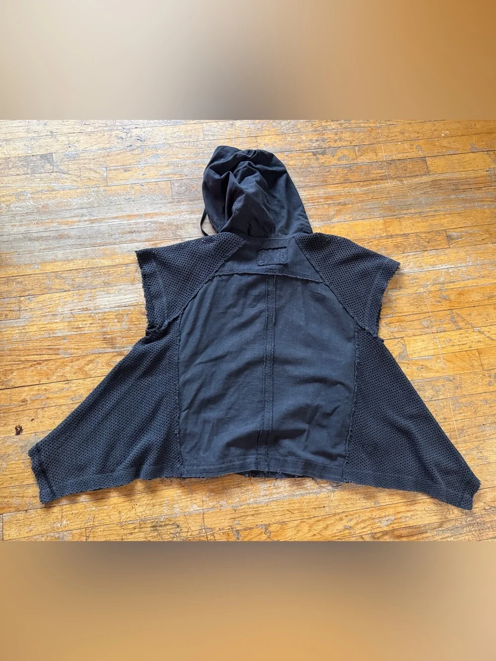 NWT‎ - Free People We The Free - Mesh Button Up Hoodie - Size Small